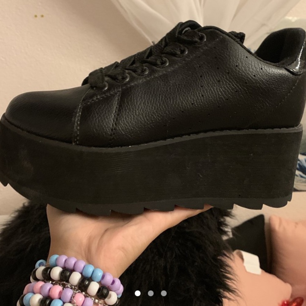 black platforms